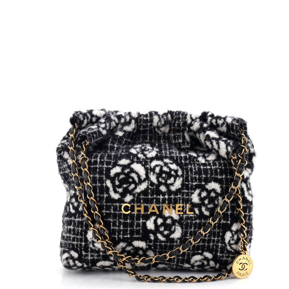 Chanel 22 Chain Hobo Quilted Camellia #237513C44B
